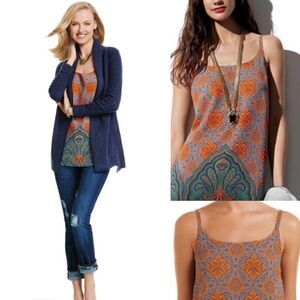 CAbi Arabesque Tank Top size XS